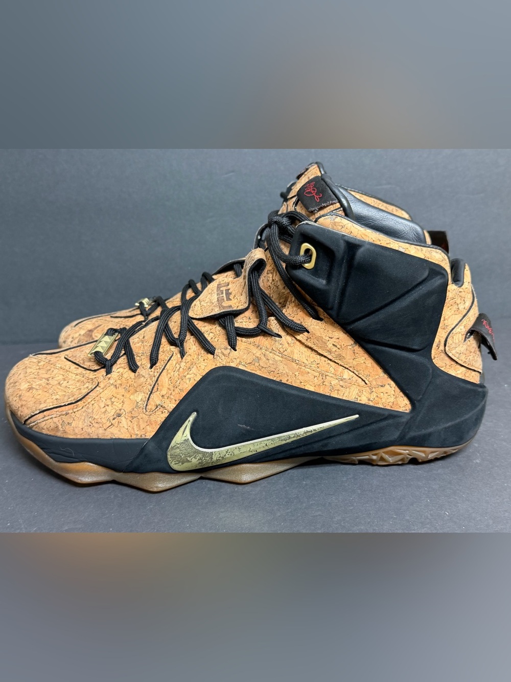 Size 13 - Nike LeBron 12 EXT Cork 2015 RARE